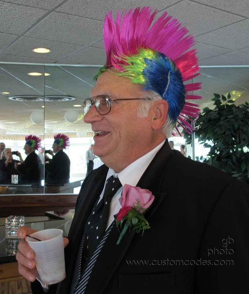Ron, the father of the bride
